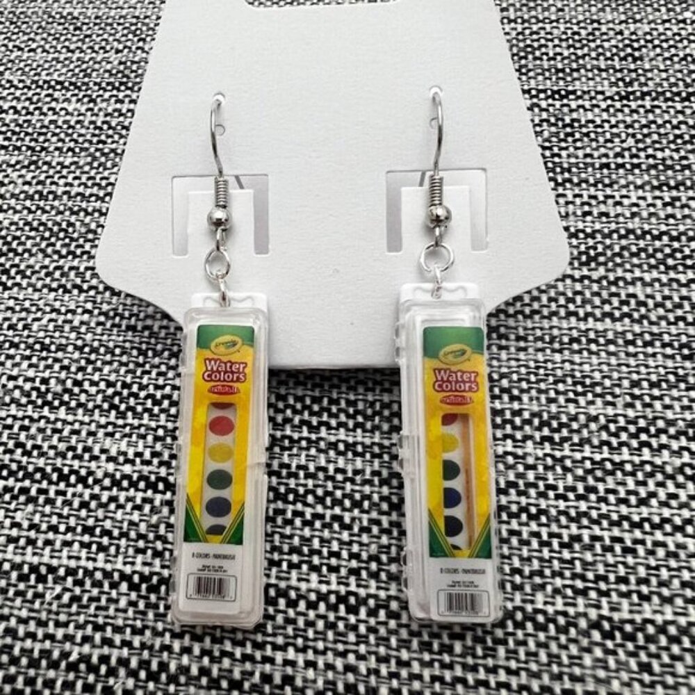 Mini Brands Toy Crayola Water Colors Artista II Earrings